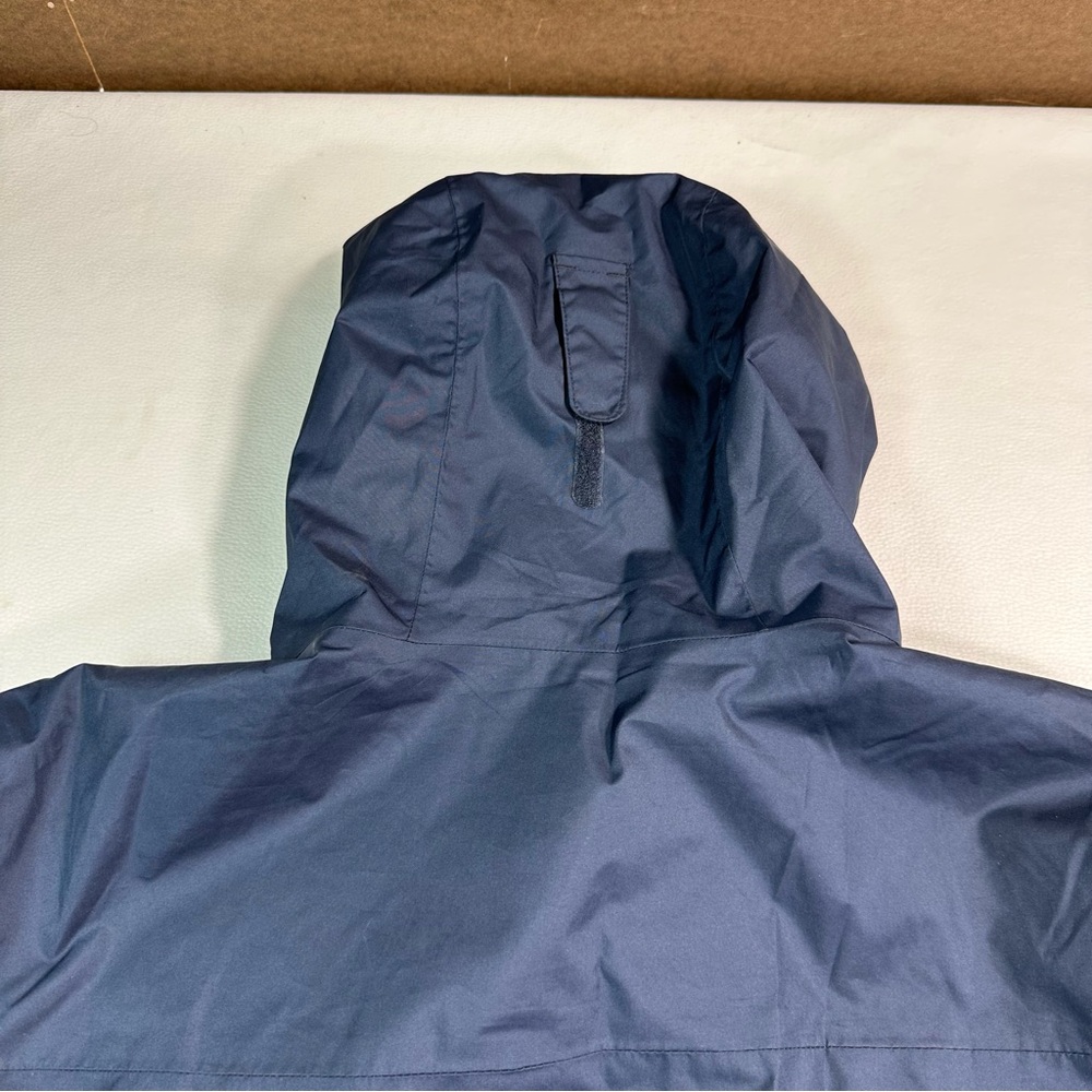 Helly Hansen Ervik Jacket Mens Rainwear Helly Tech Full Zip Hooded Navy - Picture 9 of 10
